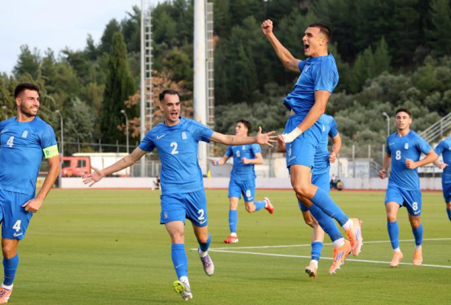 Πιτσιρίκια για φίλημα - Νέα «4άρα»  της Εθνικής Ελπίδων επί της Β. Ιρλανδίας!