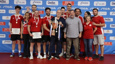 Ολυμπιακός: Πρωταθλητής στην Α1 ανδρών Πινγκ Πονγκ, νίκησε με 3-1 σετ τον Παναθηναϊκό