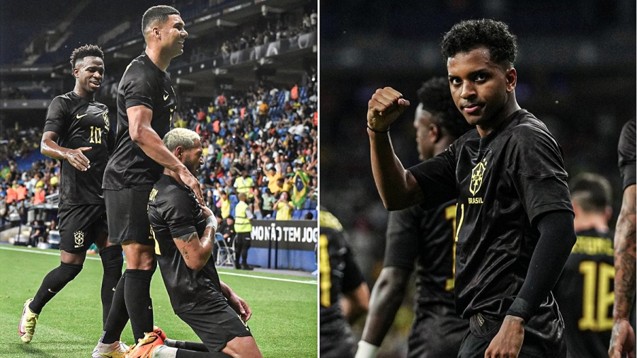 Η Βραζιλία «ντύθηκε» στα μαύρα, για πρώτη φορά στην ιστορία της, αλλά και για καλό σκοπό