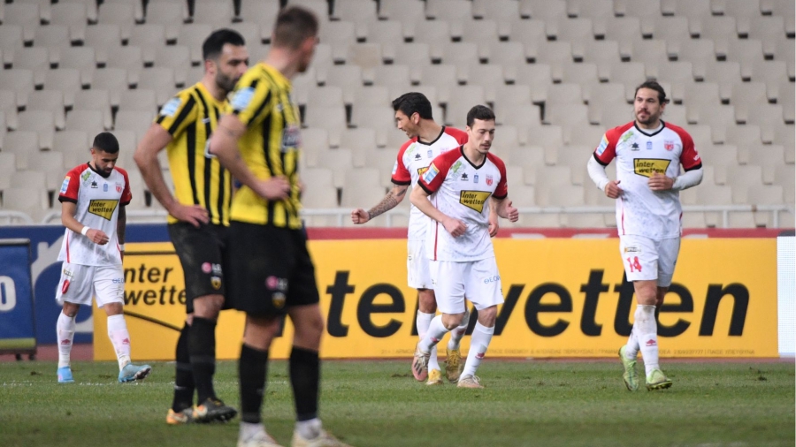 ΑΕΚ - Βόλος 1-2: Τρίτωσε το... κακό για την «Ένωση» - Χωρίς νίκη στο ΟΑΚΑ από τις αρχές Δεκεμβρίου! (video)