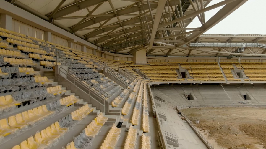 ΑΕΚ: «Κιτρινίζουν» οι εξέδρες της OPAP Arena! (video)