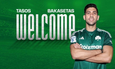 Είναι εδώ και επίσημα: Στoν Παναθηναϊκό για 3,5 χρόνια επίσημα ο Μπακασέτας!