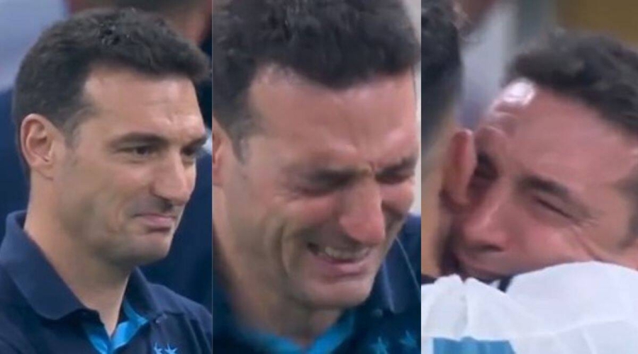 Αργεντινή: Φοβερό βίντεο με την αντίδραση Σκαλόνι μετά το νικητήριο πέναλτι (video)