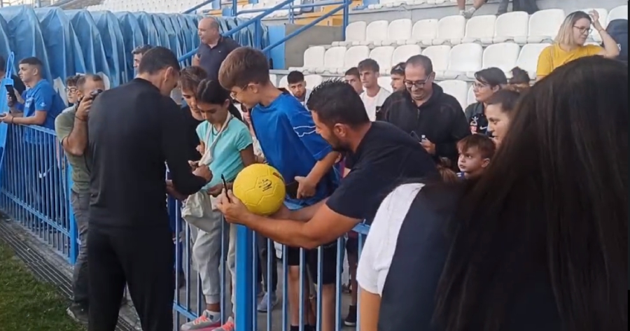 Φωτογραφίες και αυτόγραφα από τον Γκουστάβο Πογέτ, χαμόγελα σε μικρούς και μεγάλους!