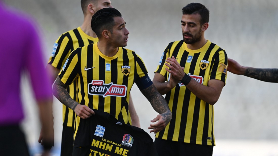 ΑΕΚ – Απόλλων Σμύρνης 1-0: Γκολ - αφιέρωση στον Άλκη από τον Αραούχο! (video)