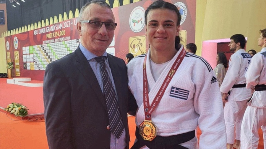 Ελισάβετ Τελτσίδου: Χρυσό μετάλλιο στο γκραν σλαμ τζούντο του Άμπου Ντάμπι