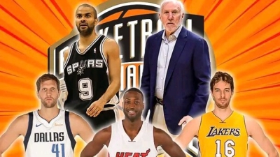 NBA Hall Of Fame: Νοβίτσκι, Πάρκερ, Ουέιντ, Γκασόλ και Πόποβιτς μπαίνουν στην 