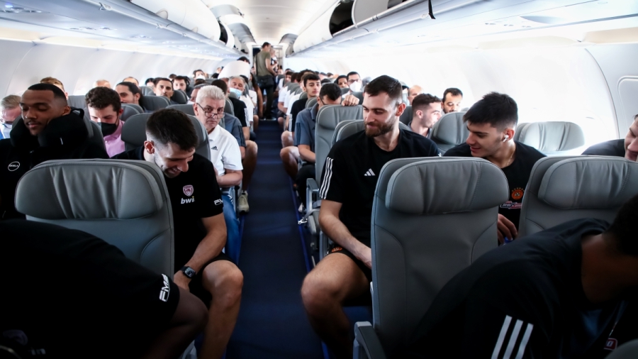 Super Cup: «Πέταξαν» μαζί για Ρόδο, Παναθηναϊκός και Ολυμπιακός! (photos)