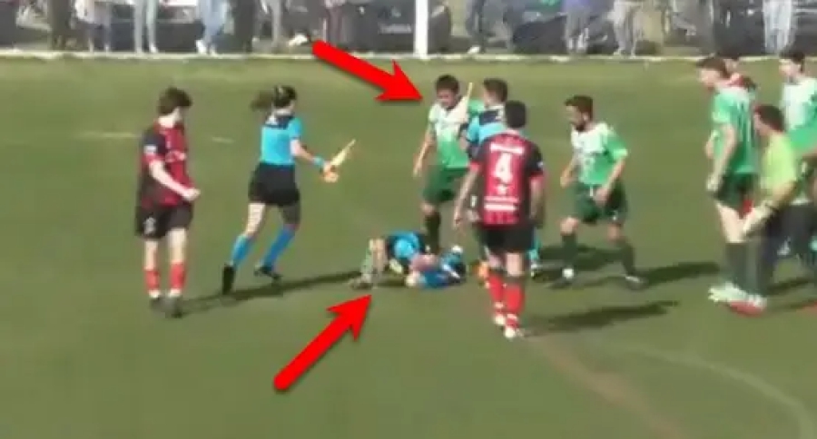 Αργεντινή: Παίκτης ερασιτεχνικού χτύπησε γυναίκα διαιτητή και αποβλήθηκε εφ' όρου ζωής (video)
