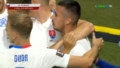 Σλοβακία – Κύπρος 1-0: Ο Σραντς βάζει δύσκολα στην Κύπρο (video)
