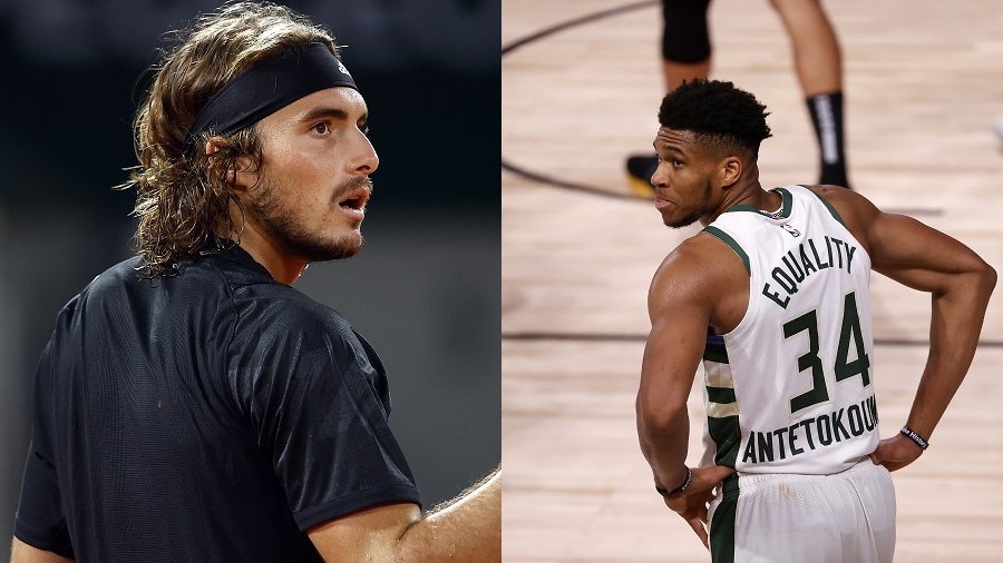 Θέλει τον Αντετοκούνμπο για Τζέιμς Μποντ ο Τσιτσιπάς!