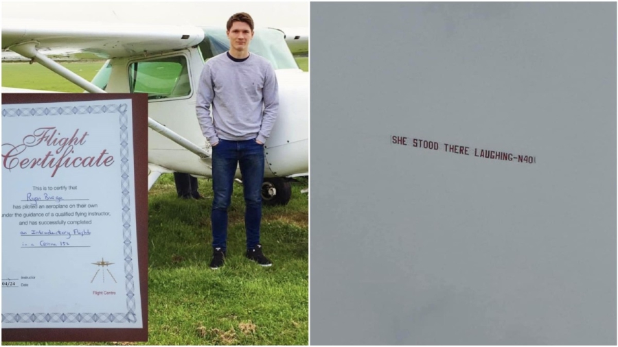 Η «εκδίκηση» της δεκαετίας: Πέταξε πάνω από το γήπεδο της πρώην ομάδας του, πικάροντάς την για τον… υποβιβασμό!