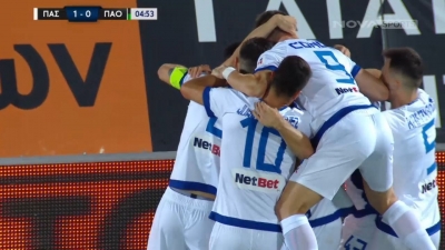 ΠΑΣ Γιάννινα – Παναθηναϊκός 1-0: Με τρομερό σουτ του Γκαρντάφσκι οι Γιαννιώτες παίρνουν προβάδισμα από το 5’ (video)