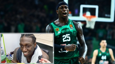 Ο Κέντρικ Ναν στο BN Sports: «Είμαι εδώ για να κερδίσω τον τίτλο με τον Παναθηναϊκό!»