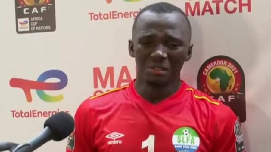 Κόπα Άφρικα: Ο τερματοφύλακας της Σιέρα Λεόνε πήρε το βραβείο του MVP και ξέσπασε σε κλάματα (video)