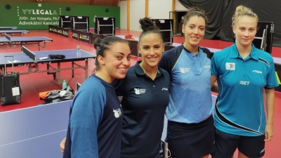 Πινγκ πονγκ, Ευρωπαϊκό πρωτάθλημα ομαδικού: Ήττα 3-1 από το Λουξεμβούργο για τις γυναίκες