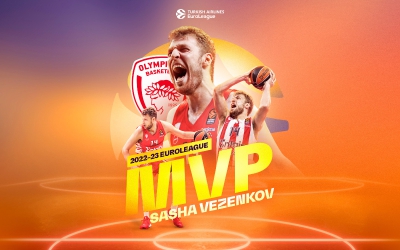 Ήταν δίκαιο και έγινε πράξη: Ο Σάσα Βεζένκοφ ανακηρύχθηκε MVP της EuroLeague!