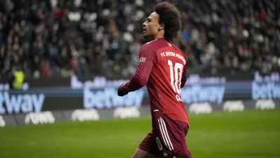 Άιντραχτ Φρανκφούρτης – Μπάγερν Μονάχου 0-1: Απέδρασαν από το «Deutsche Bank Park» με Σανέ οι Βαυαροί!