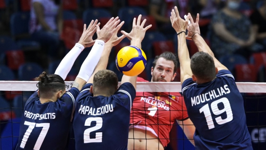 Ευρωπαϊκό πρωτάθλημα βόλεϊ ανδρών: Λύγισε από την ανωτερότητα του Βελγίου η Ελλάδα, γνωρίζοντας ήττα με 3-0 (video)