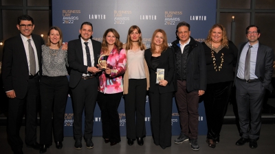 Η νομική ομάδα του ΟΠΑΠ στην κορυφή των Business Law Awards 2022