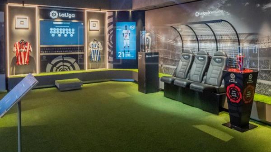 Χώρος αφιερωμένος στη La Liga, στο μουσείο του Ραφαέλ Ναδάλ στη Μαγιόρκα