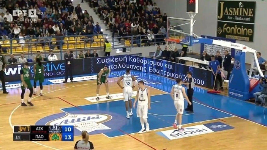 Καρδίτσα - Παναθηναϊκός: Καλαϊτζάκης Χ3 στο παρκέ! (video)