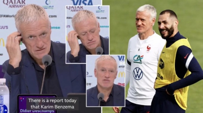 Ντεσάν: «Δεν θα σχολιάσω το ενδεχόμενο επιστροφής του Μπενζεμά στον τελικό»