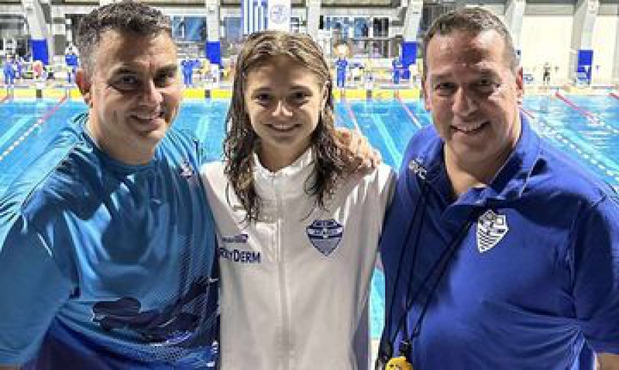 Μπιλανάκου: Τριπλό Πανελλήνιο ρεκόρ στα 50μ. ελεύθερο!