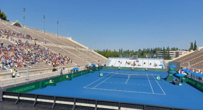 To ΒΝ Sports στο Καλλιμάρμαρο για το Davis Cup (video)