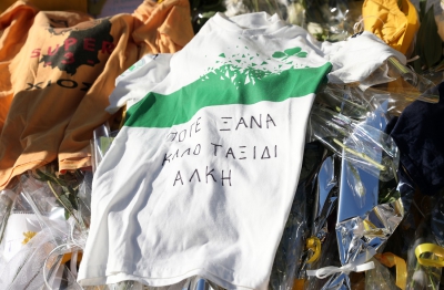 Δολοφονία 19χρονου: Αντιπροσωπεία των παικτών του Παναθηναϊκού στο σημείο που δολοφονήθηκε ο Άλκης
