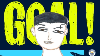 Υπέροχη Σίτι: Σκίτσο για κάθε γκολ της, με την υπογραφή… μαθητή και σχολείου! (pic)