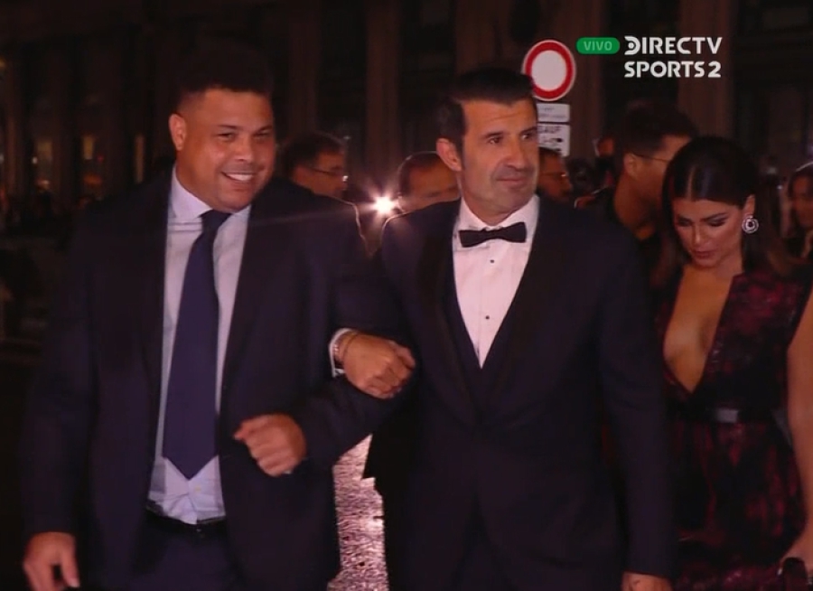 Χρυσή Μπάλα: Ο Φίγκο παρέα με τον Ρονάλντο και μήνυμα Ζιντάν για τον... νικητή Μπενζεμά