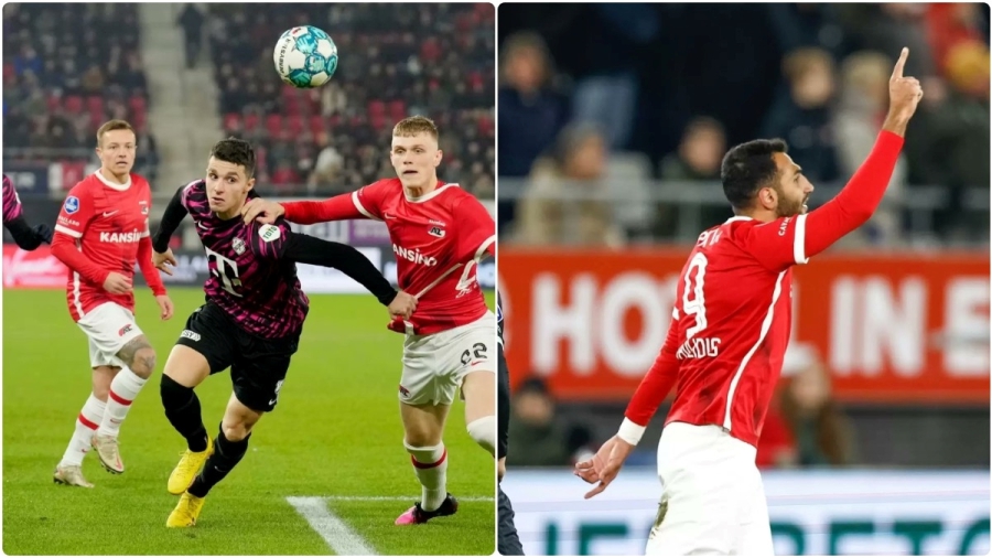 Άλκμααρ - Ουτρέχτη 5-5: Γαλανόλευκη... ναυμαχία με έξι γκολ από Παυλίδη-Δουβίκα! (video)