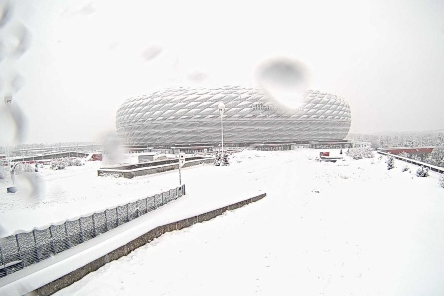 Λόγω έντονης χιονόπτωσης αναβλήθηκε το ματς της Μπάγερν με την Ουνιόν!