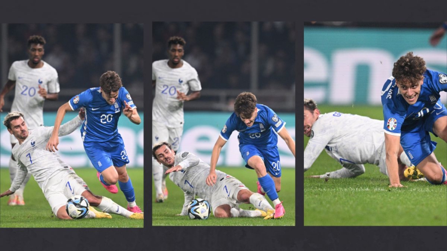 Το «χορευτικό» του Κωνσταντέλια πάνω στον Γκριεζμάν!