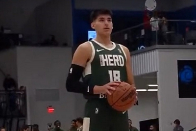 Γιώργος Καλαϊτζάκης: Άγγιξε το double-double στο ντεμπούτο του στην G-League!