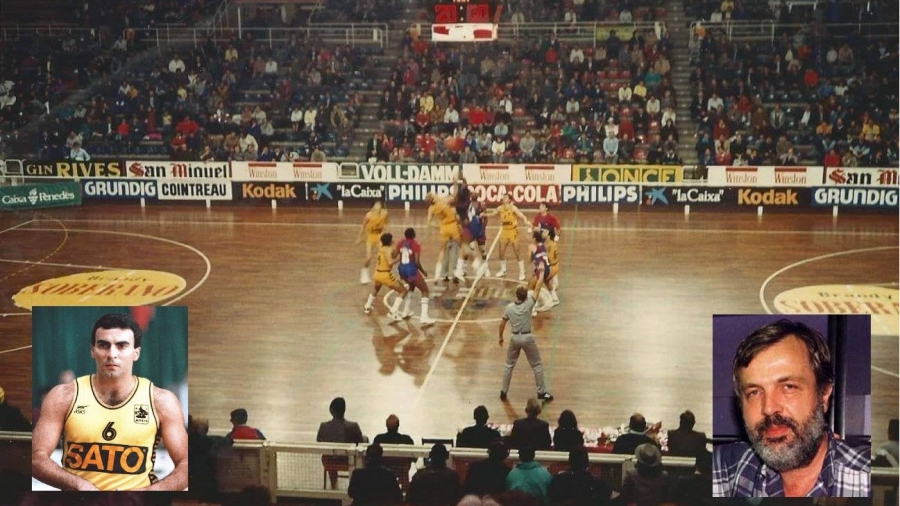 «Είναι να γελάει κανείς». Η εμβληματική μετάδοση του Συρίγου στην ιστορική νίκη του Άρη με 45 πόντους του Γκάλη στη Βαρκελώνη (video)