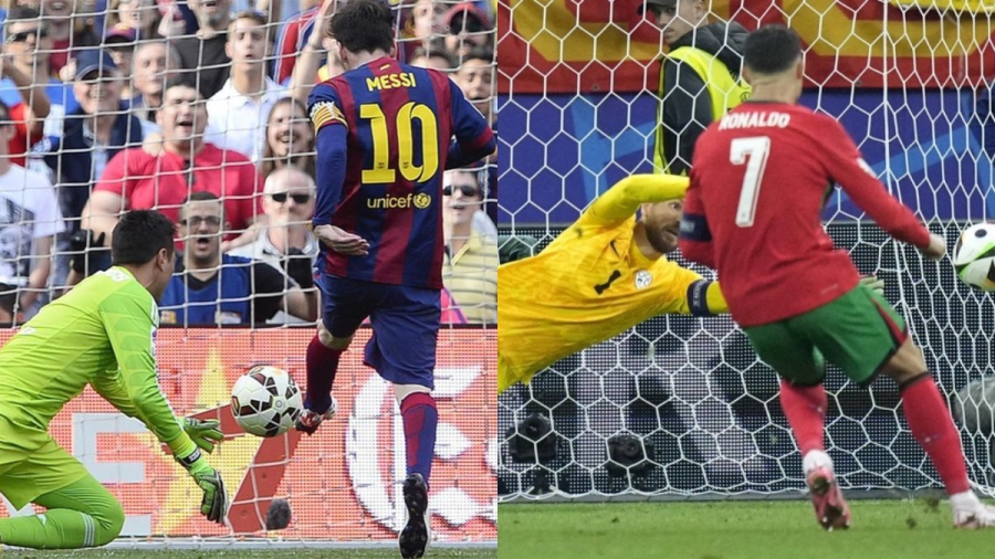 «Ο Όμπλακ φόρεσε τα... γάντια του Ντιέγκο Άλβες»: Τι κοινό έχουν σε αποκρούσεις πέναλτι οι δύο τερματοφύλακες; (video)