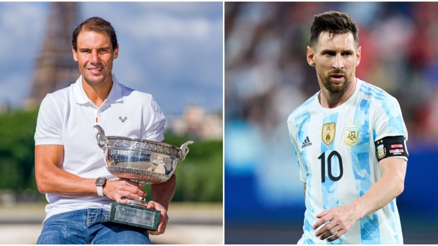 Ο Ναδάλ έβαλε τα κλάματα όταν είδε τον Μέσι να σηκώνει το τρόπαιο του Παγκοσμίου Κυπέλλου!