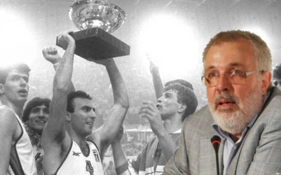 Τα «κόκκινα γυαλιά» του Σαντσίς και άλλες 14 ατάκες του Φίλιππου Συρίγου από τον τελικό της 14ης Ιουνίου 1987 (video)