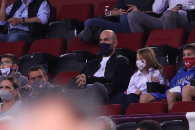 Ολυμπιακός: Στο ΣΕΦ για το ματς με την Μονακό Σπανούλης και Φορτούνης