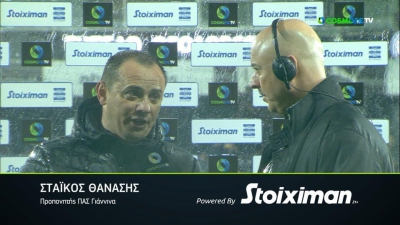 Στάικος: «Δίκαιη η ισοπαλία, ΟΦΗ και ΠΑΣ Γιάννινα είναι για παραπάνω»