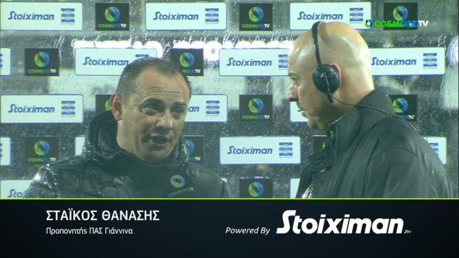 Στάικος: «Δίκαιη η ισοπαλία, ΟΦΗ και ΠΑΣ Γιάννινα είναι για παραπάνω»