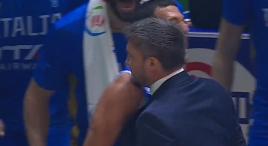 Όταν το τρίποντο είναι... φωτιά, πως να μην πανηγυρίσει ο Ποτσέκο; (video)