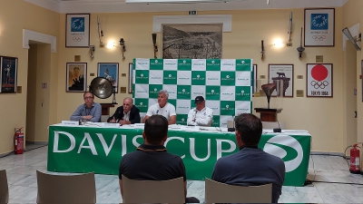 Το BN Sports στη συνέντευξη Τύπου του Davis Cup!
