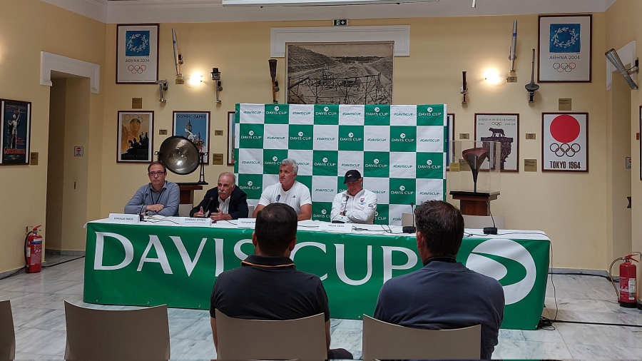 Το BN Sports στη συνέντευξη Τύπου του Davis Cup!