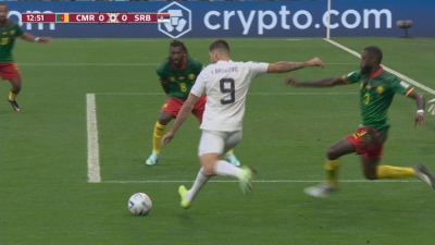 Καμερούν – Σερβία 0-0: Το δοκάρι «σταμάτησε» τον τρομερό Μίτροβιτς! (video)