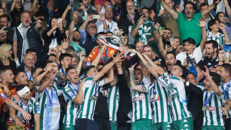 Παναθηναϊκός: Η παρακάμερα της μεγάλης βραδιάς της κατάκτησης του Κυπέλλου Ελλάδας (video)