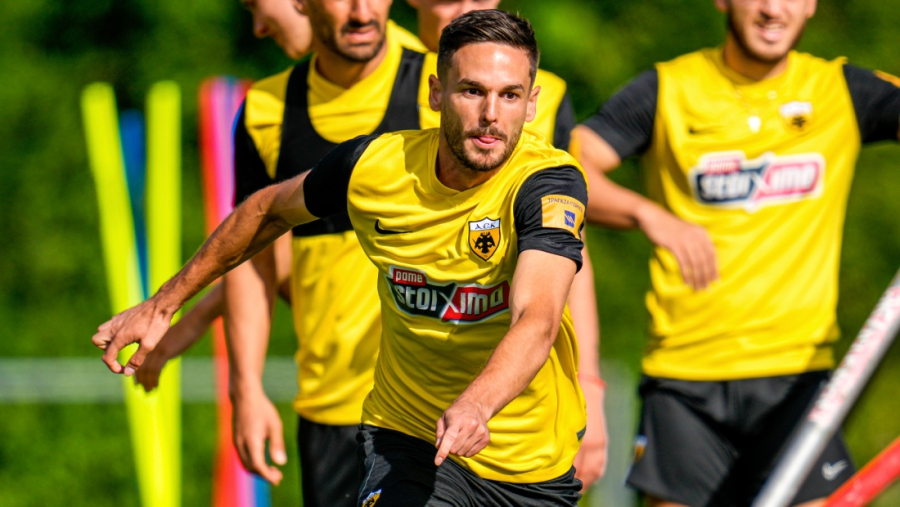 Προπόνηση με Γκατσίνοβιτς στην ΑΕΚ