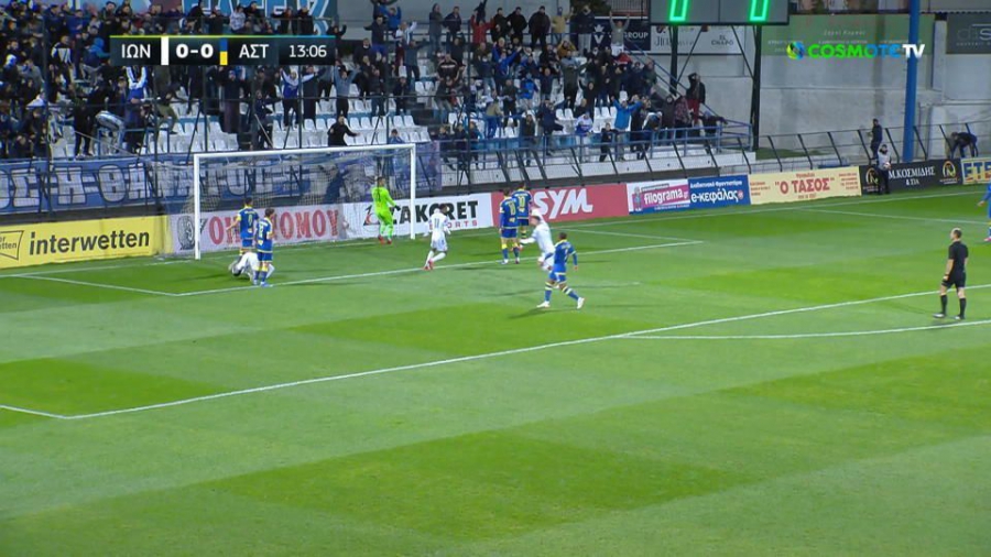 Ιωνικός – Αστέρας Τρίπολης 1-0: Προβάδισμα από νωρίς με Τουράμ! (video)